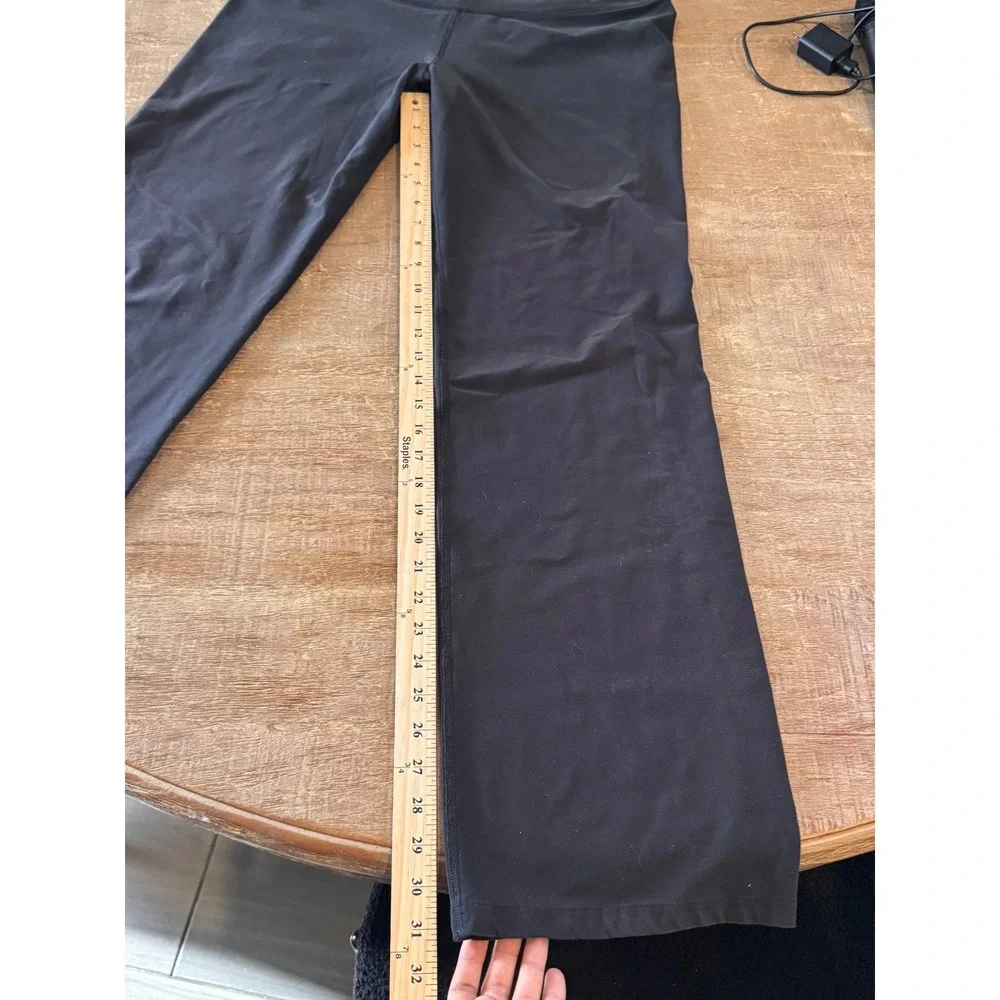 Nike Dri-FIT Legend Black Straight Leg Yoga Training Pants XL Long Womens
